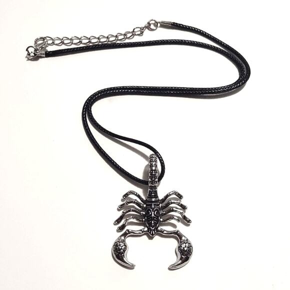 Stainless Large Scorpion Necklace Western Escorpion Christmas Birthday Gift NEW! - Picture 1 of 5